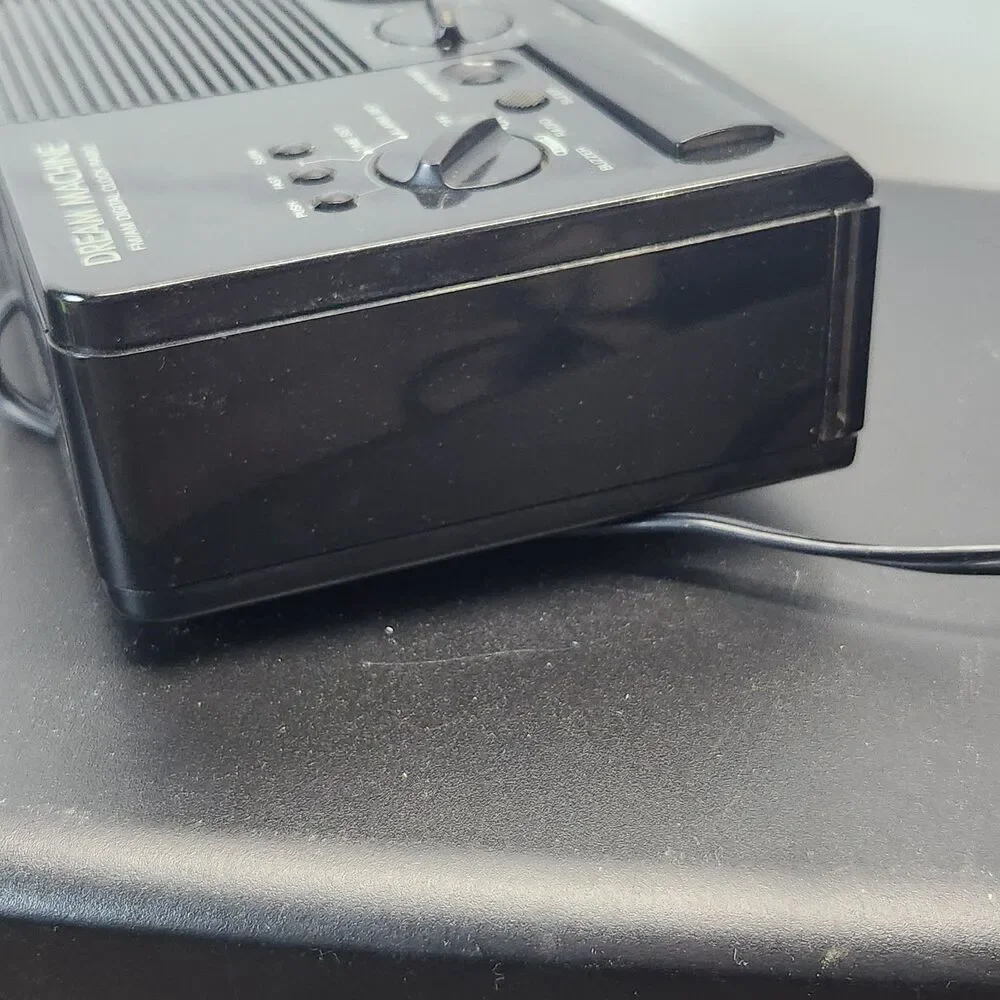 Vintage Sony ICF-C3W Alarm Clock Radio FM/AM Digital Black Dream Machine